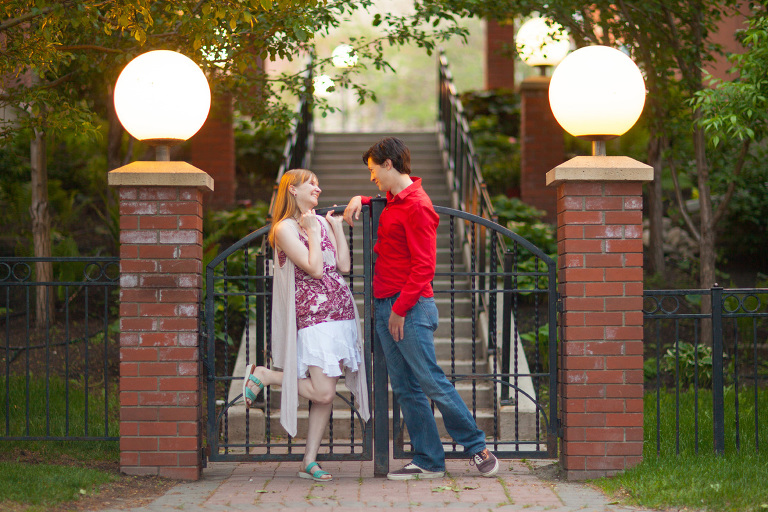 Prince's Island engagement photos by Matthew Hicks, Calgary Wedding Photographer