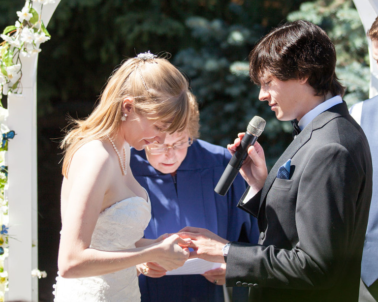 20 Calgary Backyard Wedding